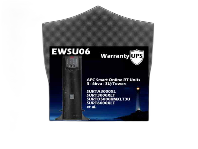 Extended Warranty for Smart UPS 3-6kva - 1 year
