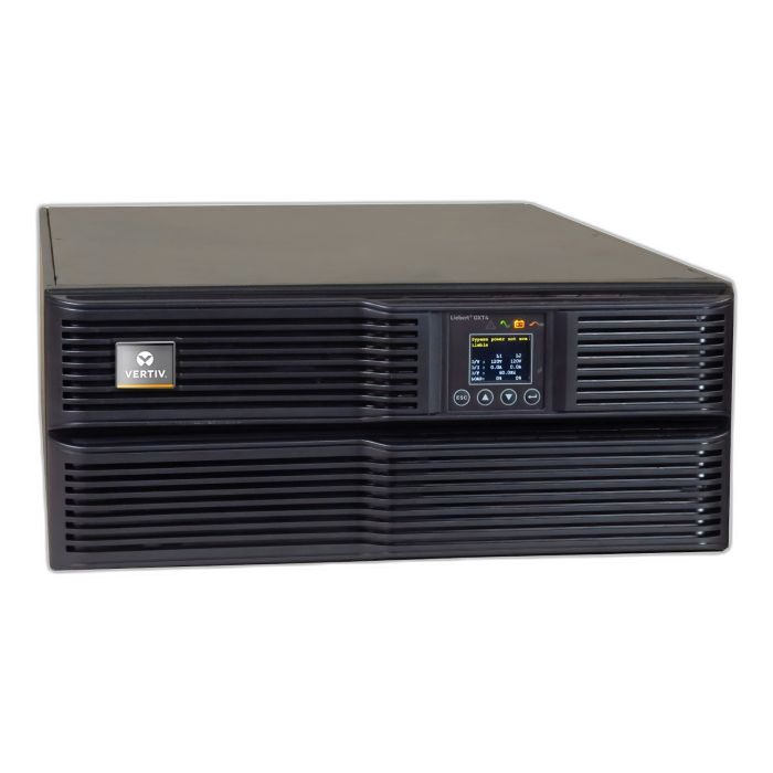 GXT4-6000RT208 ~ 6000va Liebert GXT4 Online (120/208-240v -4U Split Phase) - Refurbished